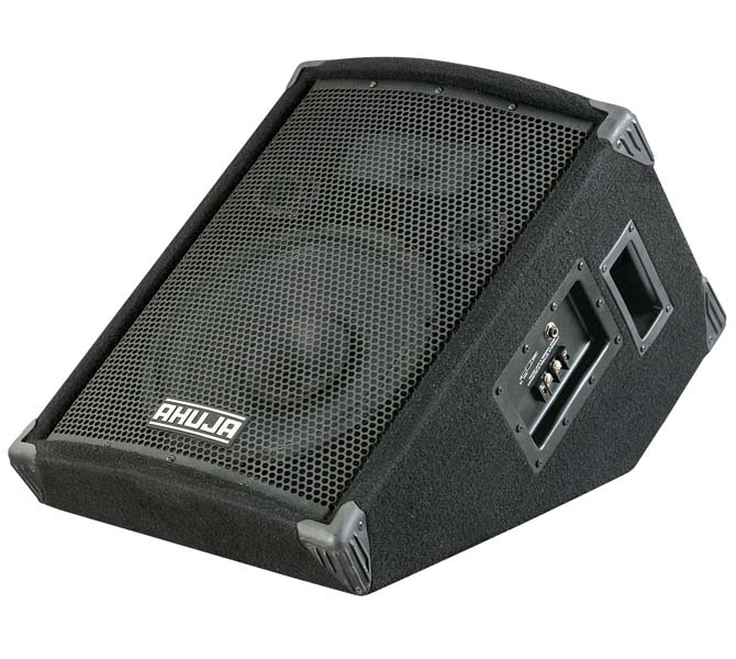 COMPACT 2-WAY FLOOR MONITOR SPEAKER SYSTEM COMPRISING OF ONE 12” DUEL CONE SPEAKER - SRM120